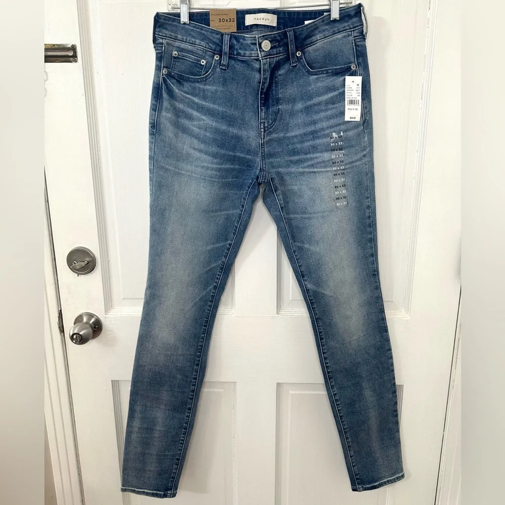 PacSun NWT Men’s Stacked Skinny Jeans - Picture 3 of 9